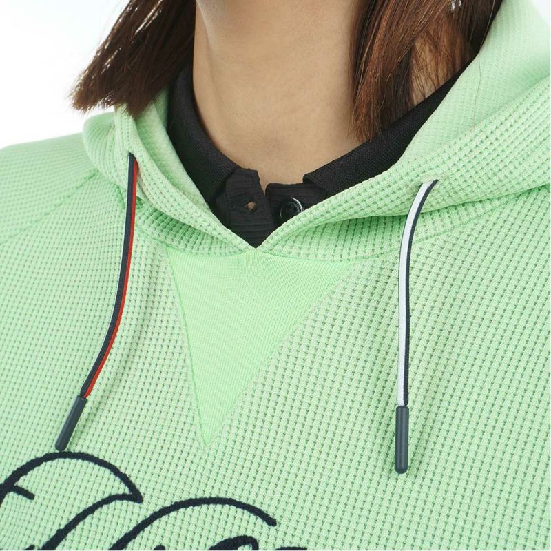 TOMMY HILFIGER GOLF レディース スウェットパーカー ライトグリーン