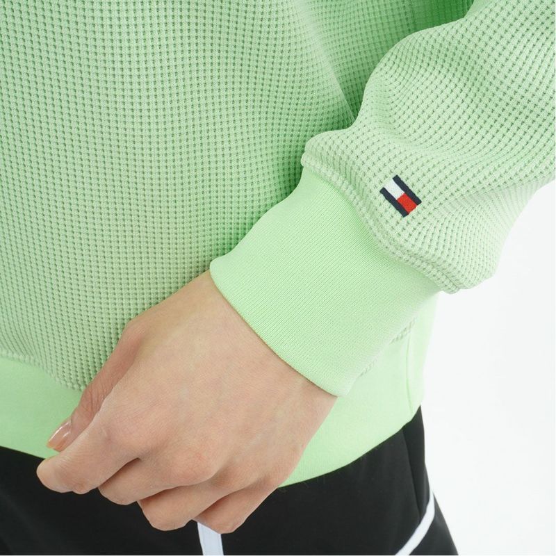 TOMMY HILFIGER GOLF レディース スウェットパーカー ライトグリーン