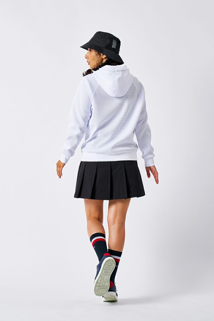 トミー ヒルフィガー ゴルフ Tommy Hilfiger Golf レディース レディース フロントロゴ ワッフルスウェットフーディー THLA550 詳細18