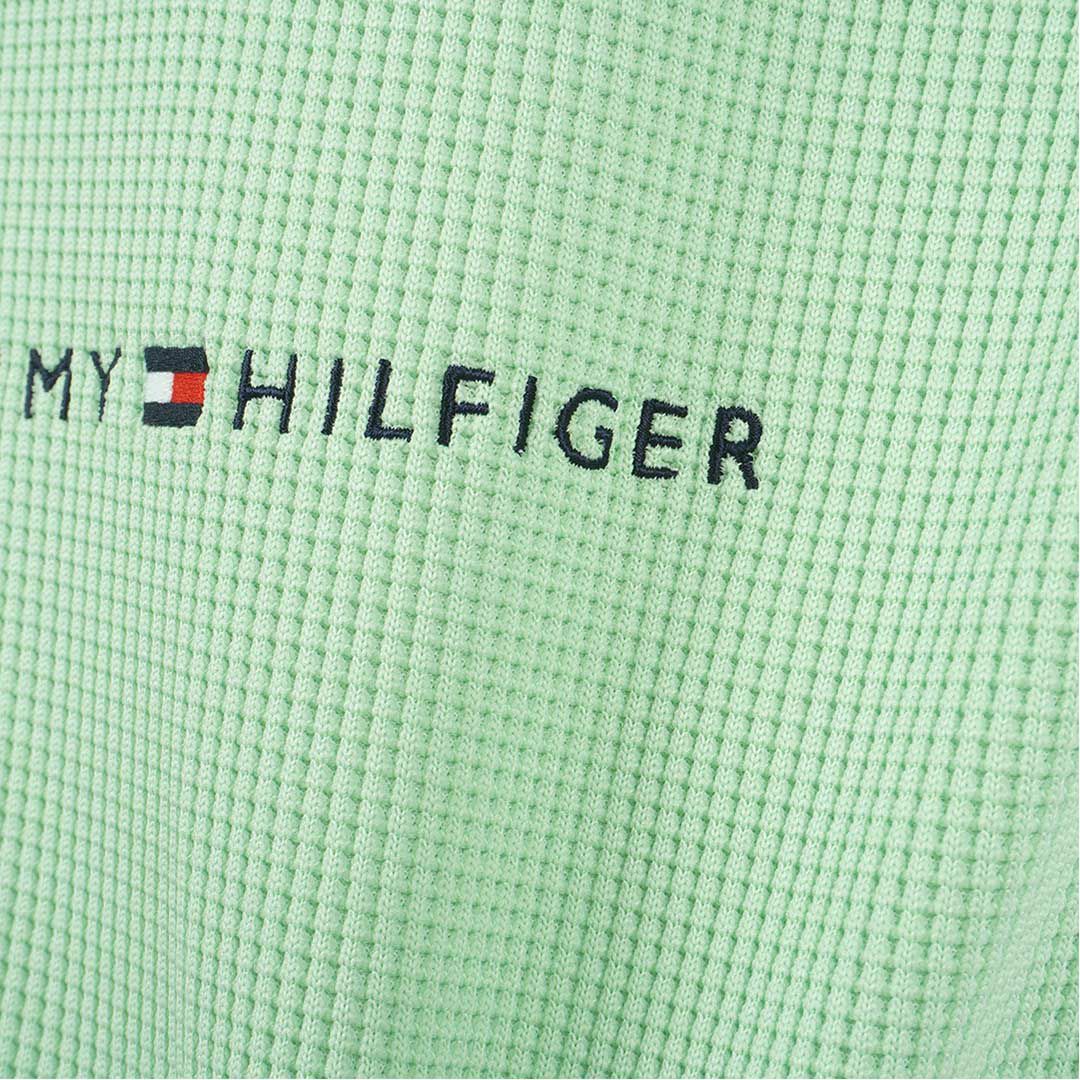 トミー ヒルフィガー ゴルフ Tommy Hilfiger Golf レディース レディース ワッフル スウェットフーディーベスト THLA551 詳細14