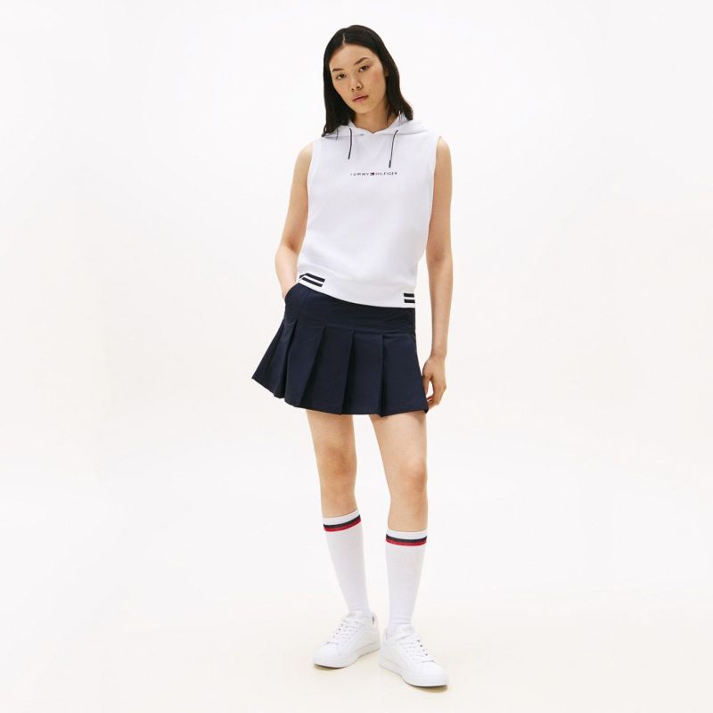 トミー ヒルフィガー ゴルフ Tommy Hilfiger Golf レディース レディース ワッフル スウェットフーディーベスト THLA551 詳細19