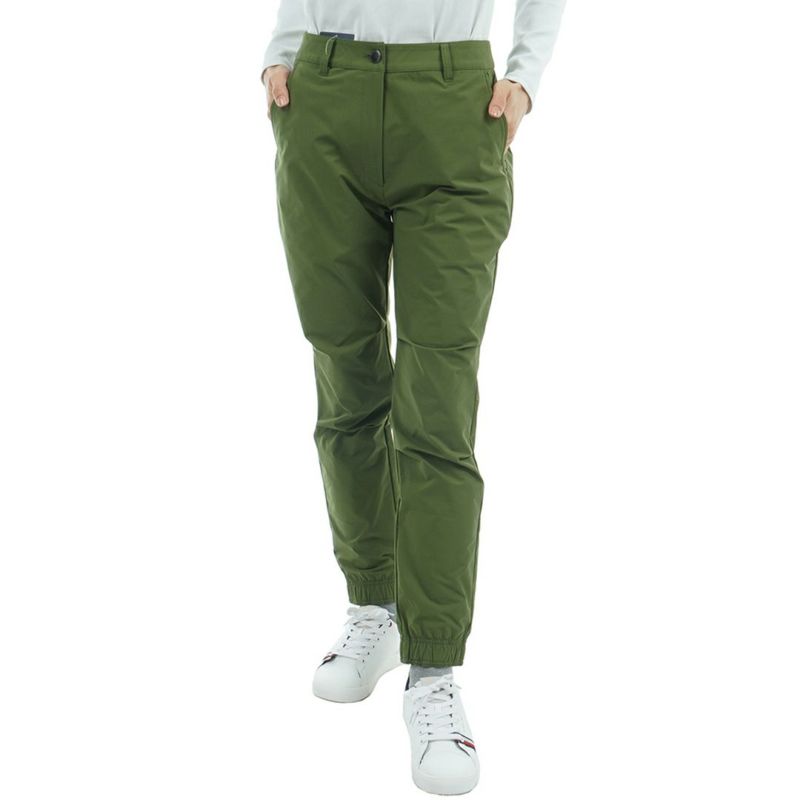 TOMMY HILFIGER GOLF レディース ロングパンツ オリーブ
