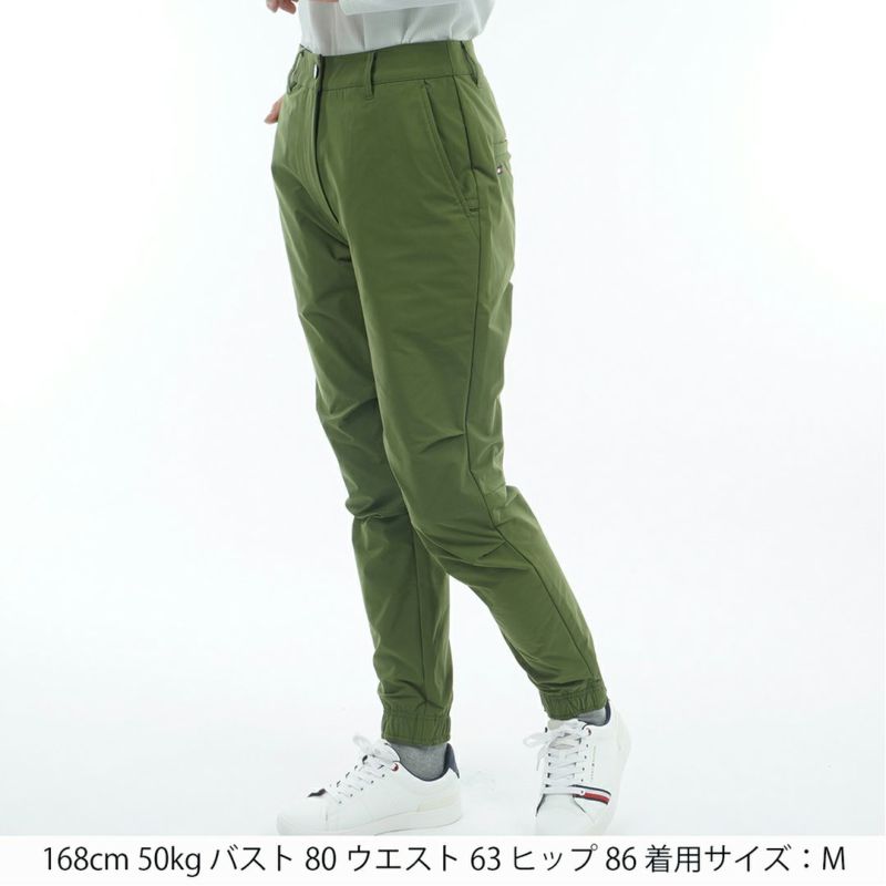 TOMMY HILFIGER GOLF レディース ロングパンツ オリーブ