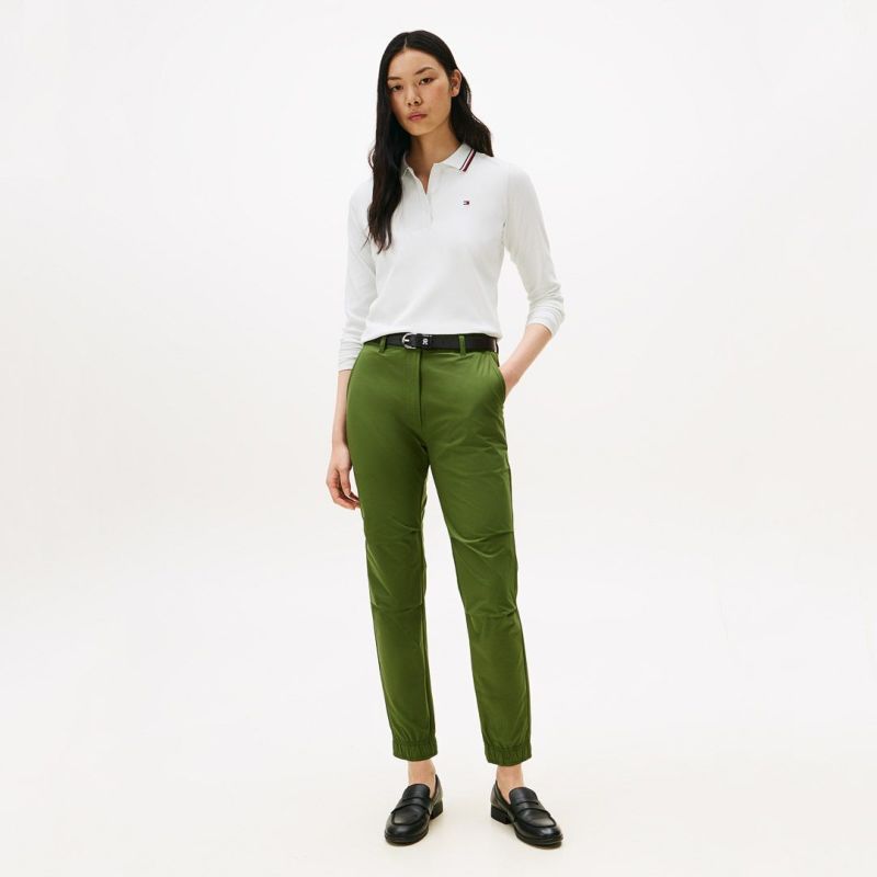 TOMMY HILFIGER GOLF レディース ロングパンツ モデル着用画像