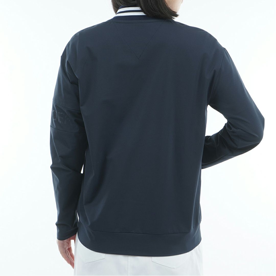 トミー ヒルフィガー ゴルフ Tommy Hilfiger Golf レディース レディース 袖エンボスロゴ スウェットジャケット THLA558 詳細7