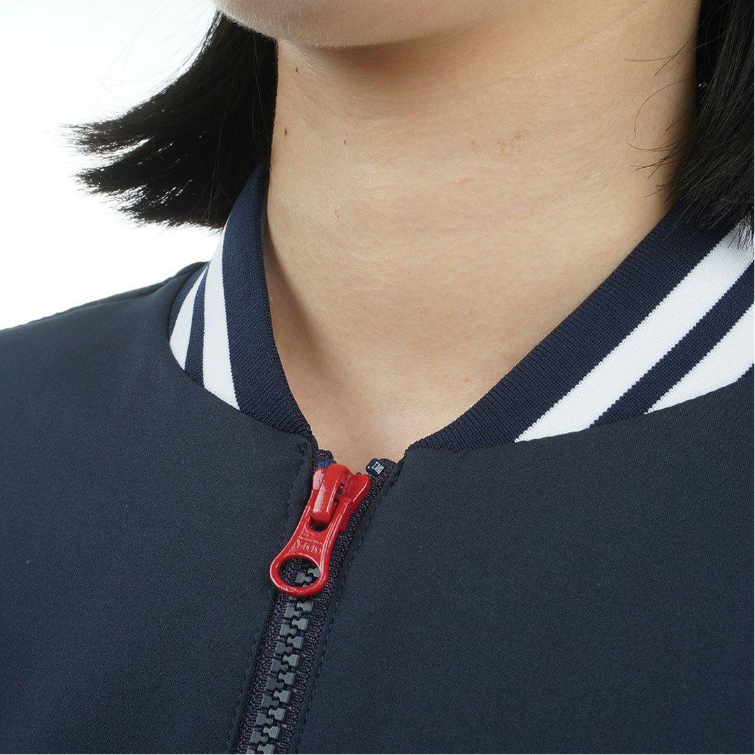 トミー ヒルフィガー ゴルフ Tommy Hilfiger Golf レディース レディース 袖エンボスロゴ スウェットジャケット THLA558 詳細11