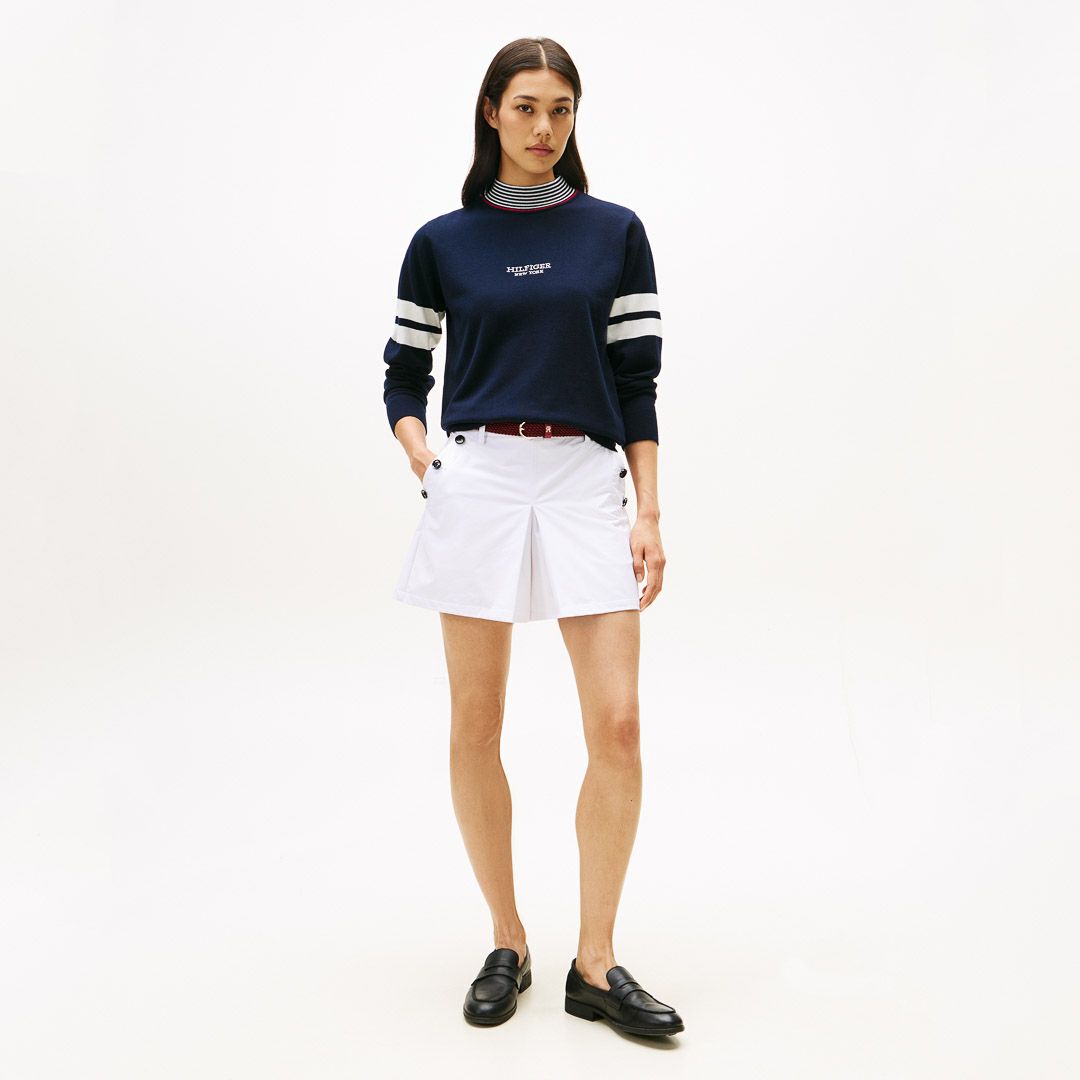 TOMMY HILFIGER GOLF レディース キュロット ホワイト