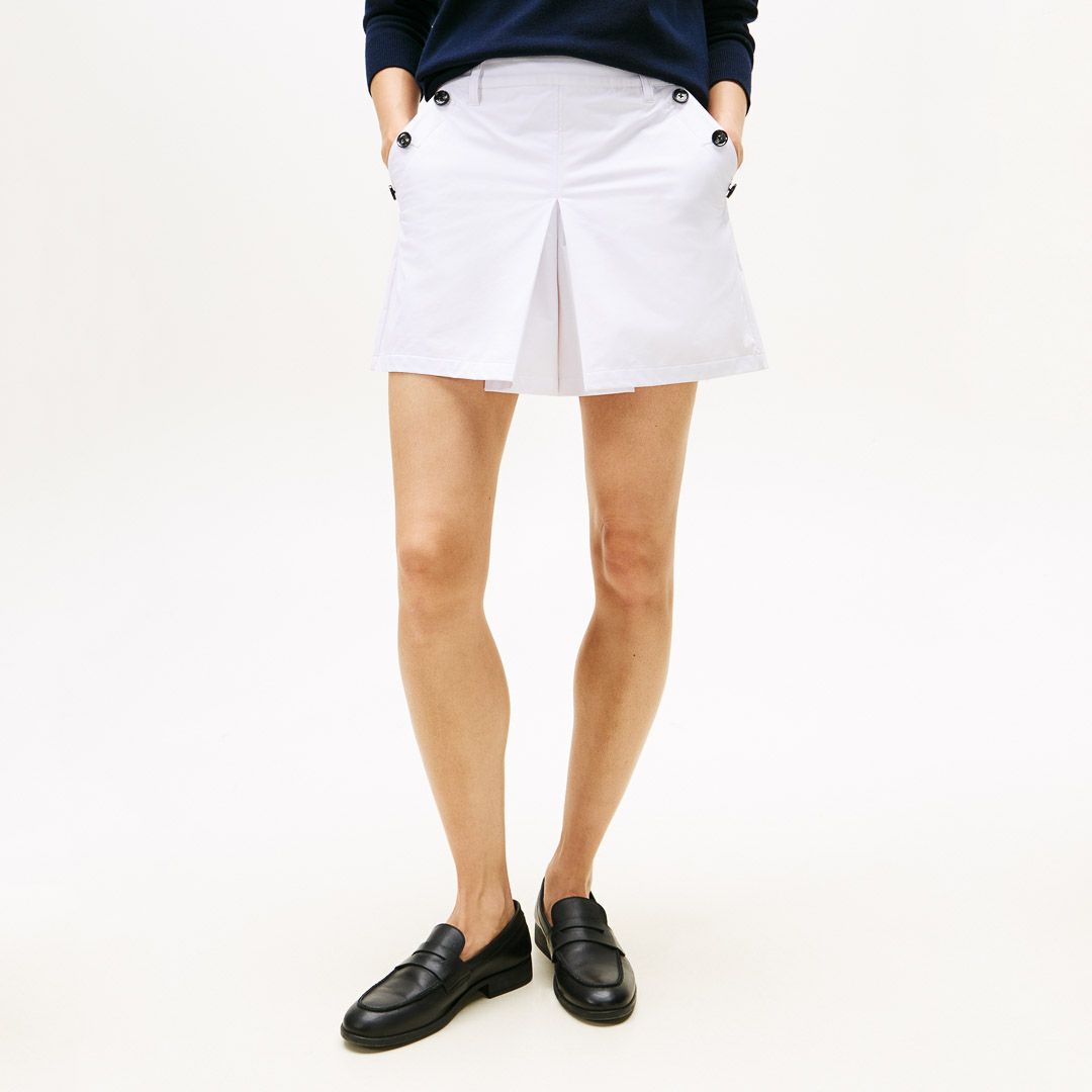 トミー ヒルフィガー ゴルフ Tommy Hilfiger Golf レディース レディース ボックスプリーツ マリンキュロット THLA559 詳細22