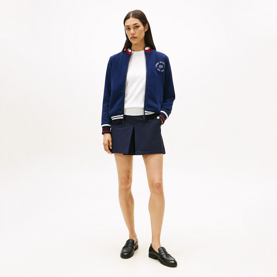 トミー ヒルフィガー ゴルフ Tommy Hilfiger Golf レディース レディース ボックスプリーツ マリンキュロット THLA559 詳細16