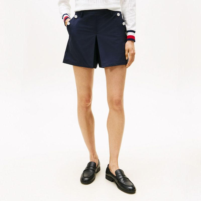 TOMMY HILFIGER GOLF レディース キュロット ネイビー