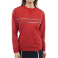 TOMMY HILFIGER GOLF レディース 長袖スウェットシャツ レッド