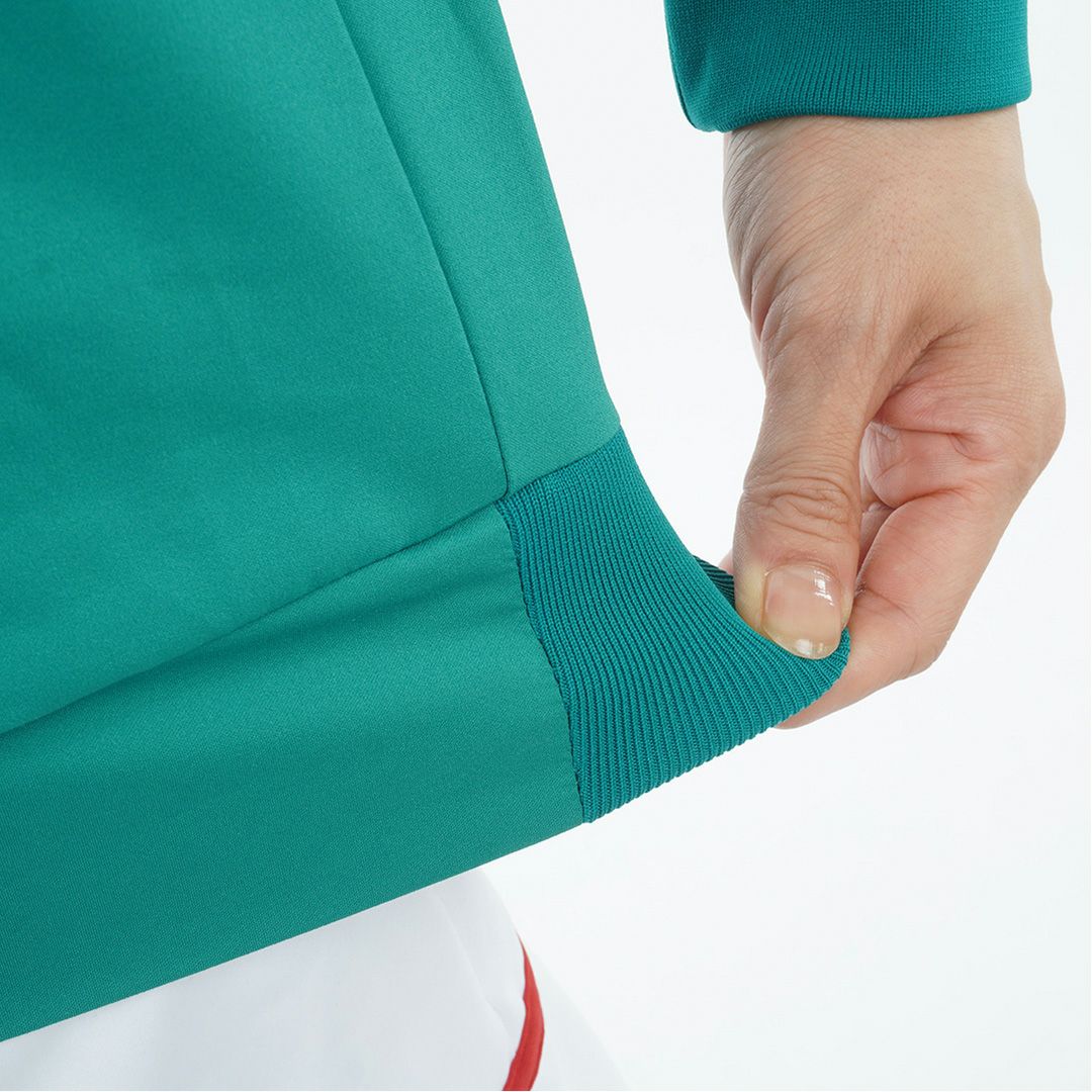 TOMMY HILFIGER GOLF レディース 長袖スウェットシャツ グリーン