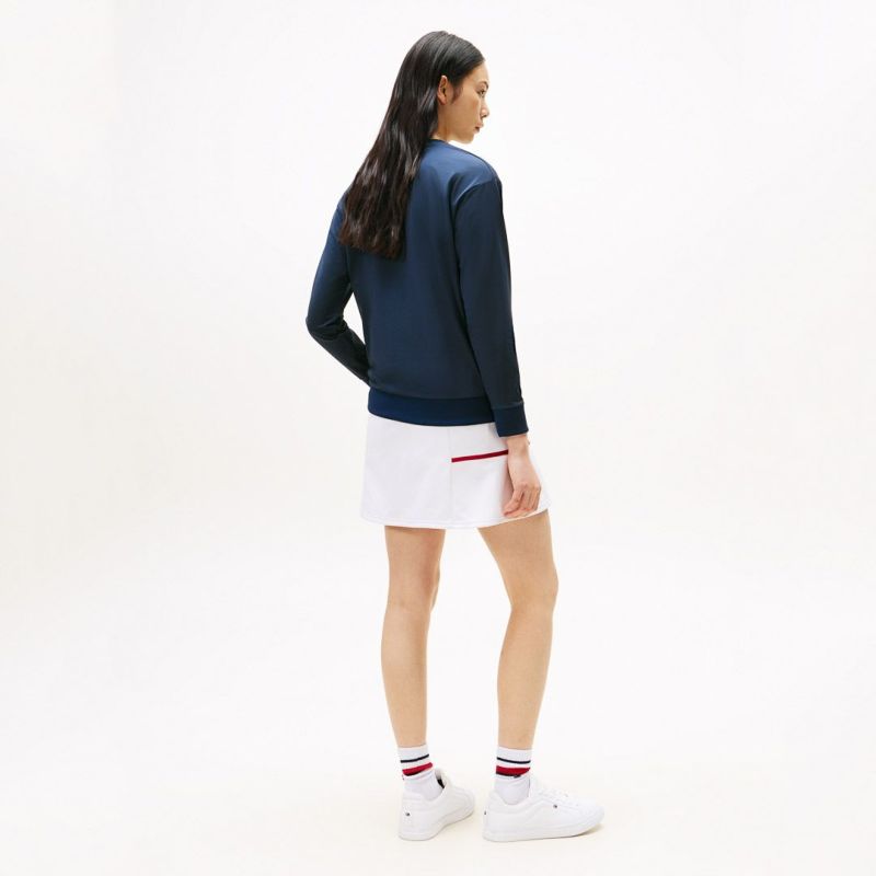 TOMMY HILFIGER GOLF レディース 長袖スウェットシャツ ネイビー