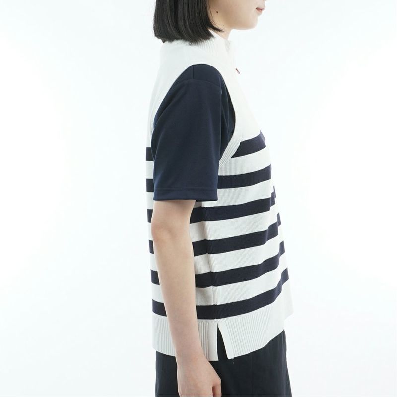 TOMMY HILFIGER GOLF レディース ノースリーブニット ホワイト