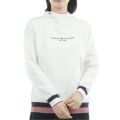 TOMMY HILFIGER GOLF レディース フーディーニット ホワイト
