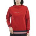 TOMMY HILFIGER GOLF レディース フーディーニット レッド