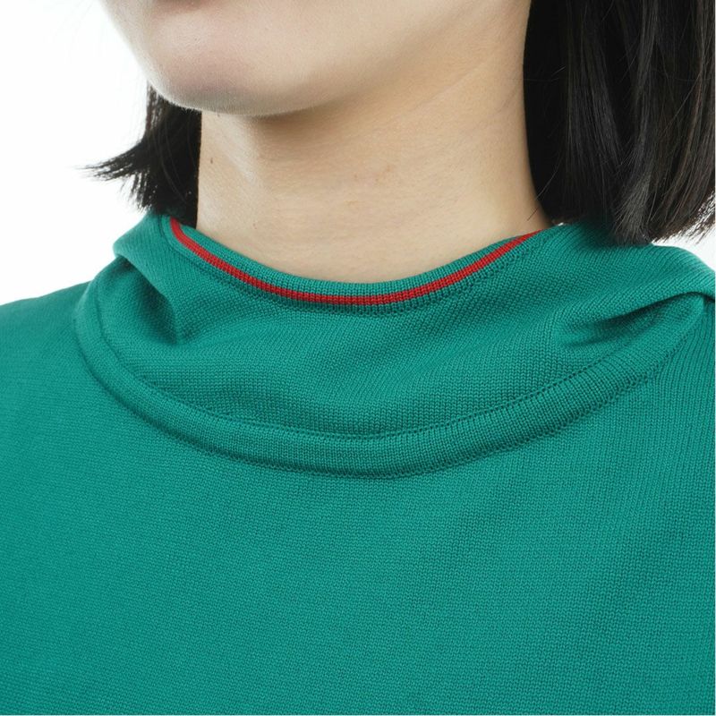 TOMMY HILFIGER GOLF レディース フーディーニット グリーン