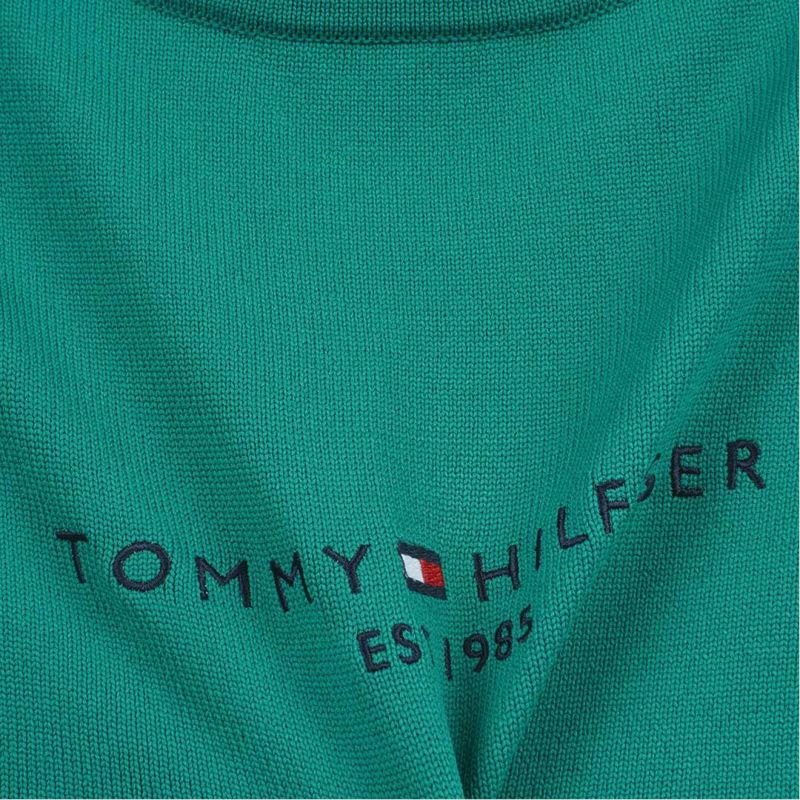 TOMMY HILFIGER GOLF レディース フーディーニット グリーン