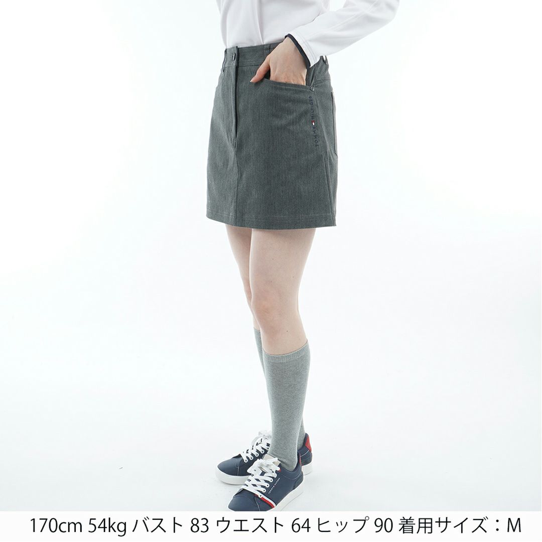 トミー ヒルフィガー ゴルフ Tommy Hilfiger Golf レディース レディース ストレッチツイル スカ-ト THLA567 詳細8