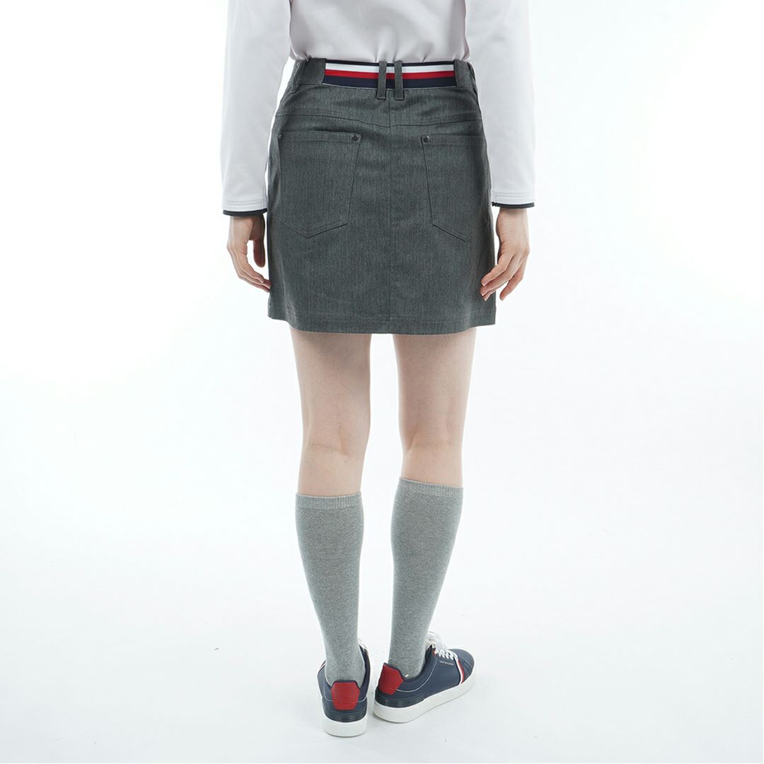 30％OFF】[トミーヒルフィガー]レディース ストレッチツイル スカ-ト