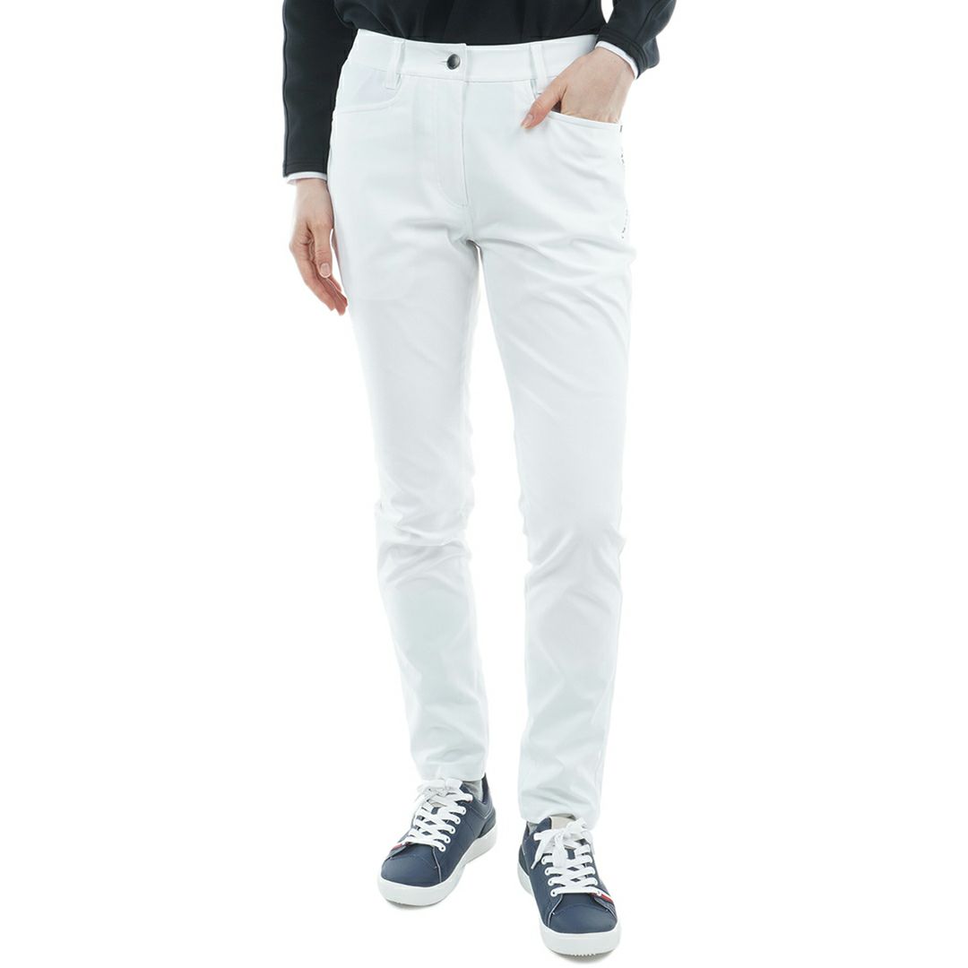 TOMMY HILFIGER GOLF レディース ロングパンツ ホワイト