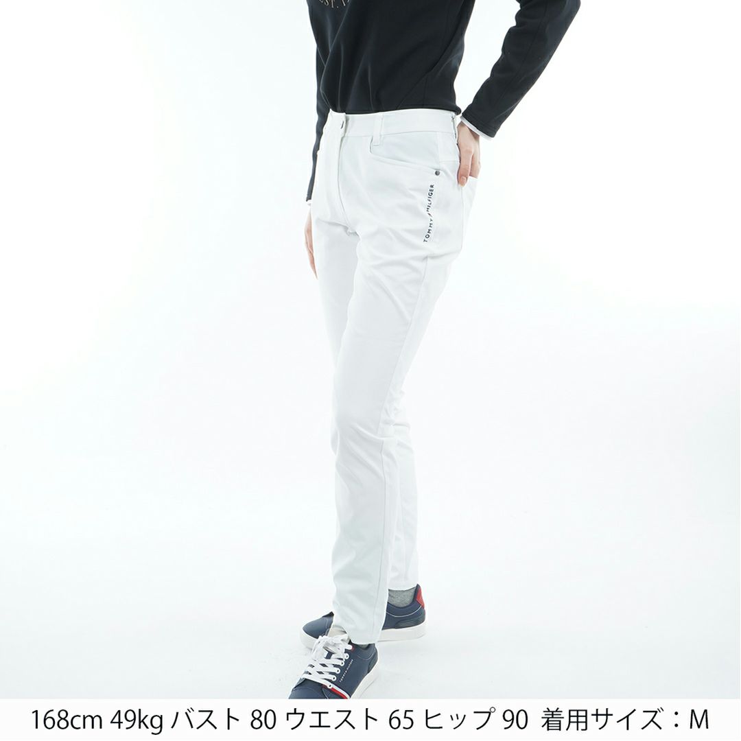 TOMMY HILFIGER GOLF レディース ロングパンツ ホワイト