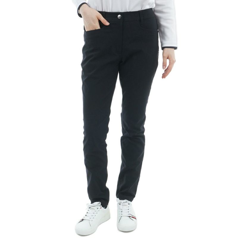 TOMMY HILFIGER GOLF レディース ロングパンツ ブラック