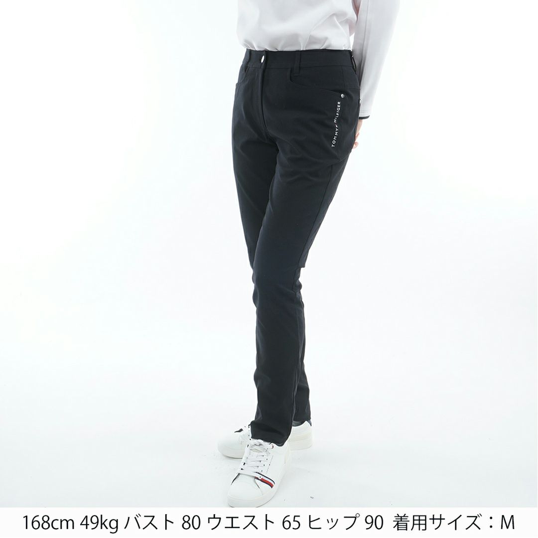 トミー ヒルフィガー ゴルフ Tommy Hilfiger Golf レディース レディース ストレッチツイル ロングパンツ THLA568 詳細5