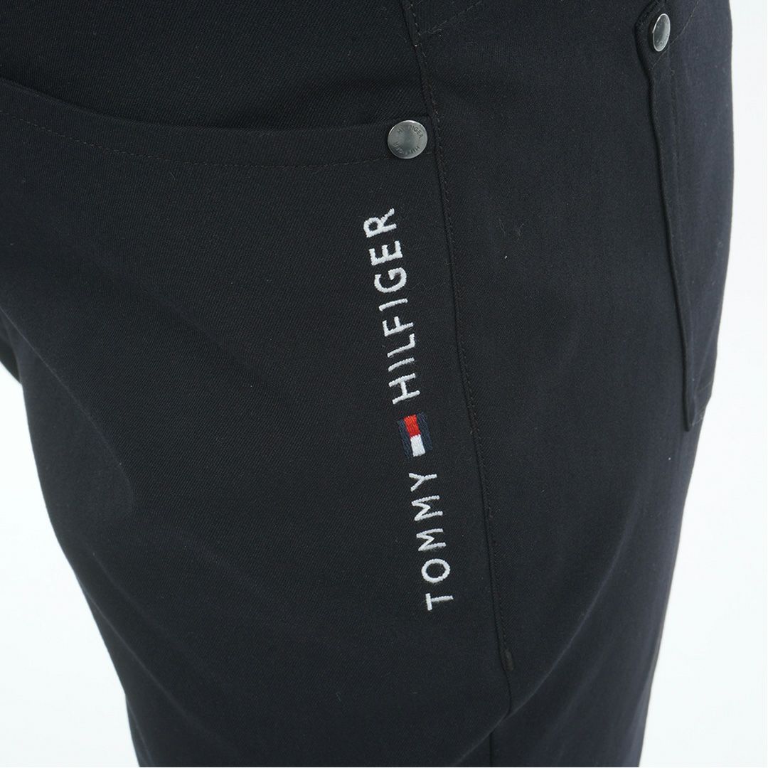 TOMMY HILFIGER GOLF レディース ロングパンツ ブラック