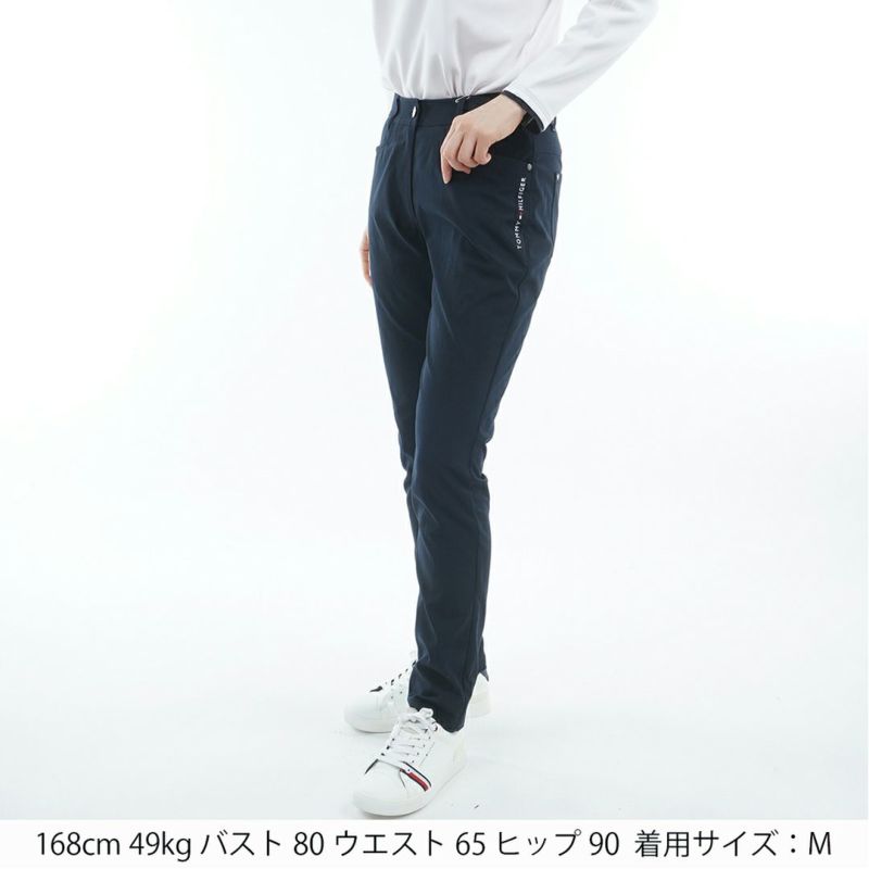 TOMMY HILFIGER GOLF レディース ロングパンツ ネイビー