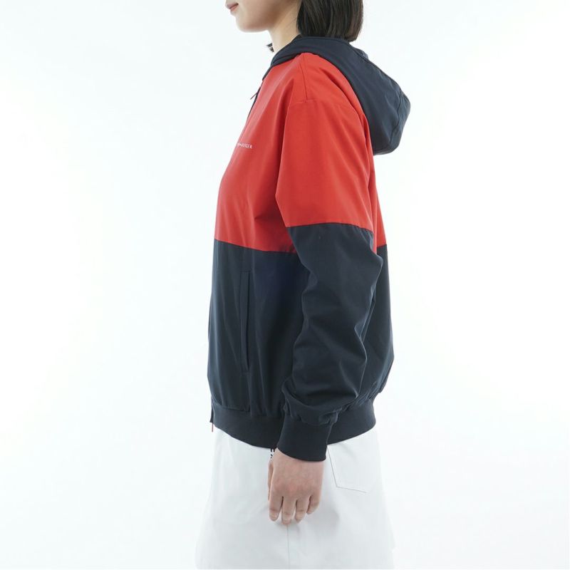 [トミーヒルフィガー]レディース トリコ ウィンドジャケット　ネイビー