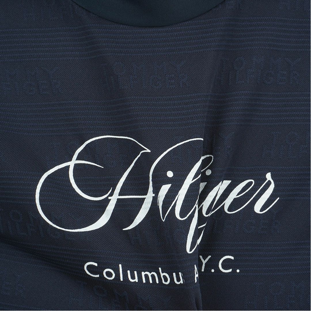 トミー ヒルフィガー ゴルフ Tommy Hilfiger Golf レディース レディース ロゴジャガ-ド 長袖モックネックシャツ THLA570 詳細11