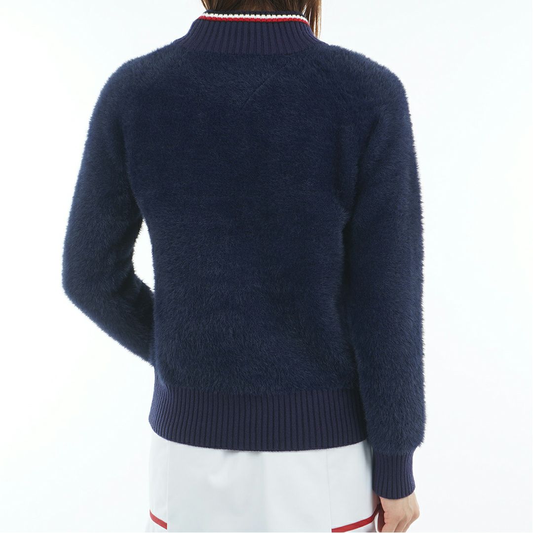 トミー ヒルフィガー ゴルフ Tommy Hilfiger Golf レディース レディース シャギー ハイネックニット THLA572 詳細9