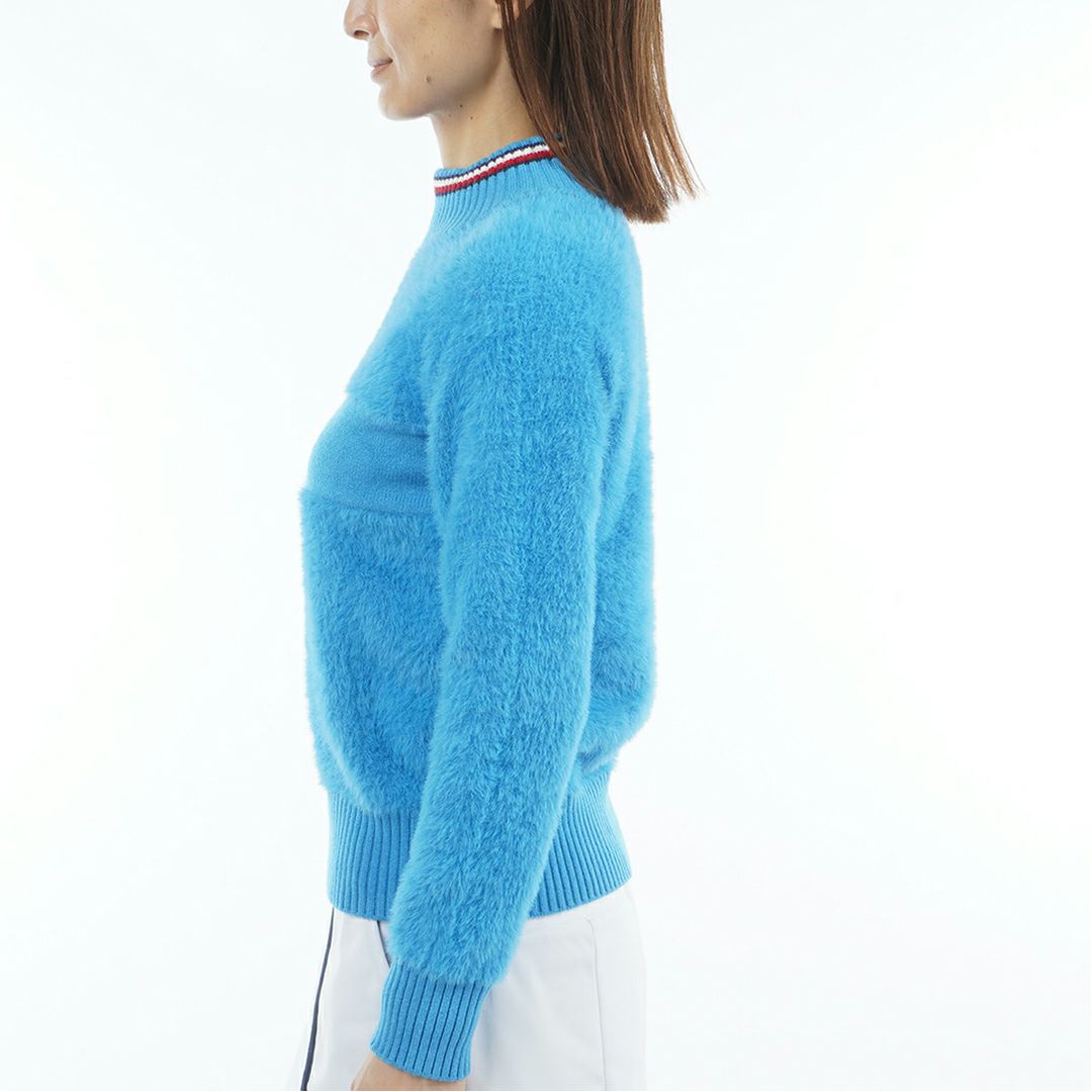 トミー ヒルフィガー ゴルフ Tommy Hilfiger Golf レディース レディース シャギー ハイネックニット THLA572 詳細12