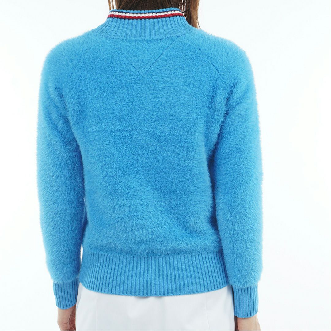 トミー ヒルフィガー ゴルフ Tommy Hilfiger Golf レディース レディース シャギー ハイネックニット THLA572 詳細13