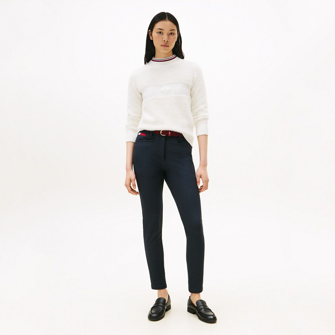 トミー ヒルフィガー ゴルフ Tommy Hilfiger Golf レディース レディース シャギー ハイネックニット THLA572 詳細20