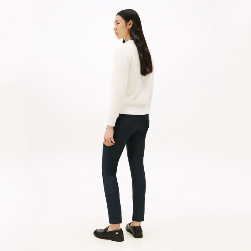 [トミーヒルフィガー]レディース シャギー ハイネックニット