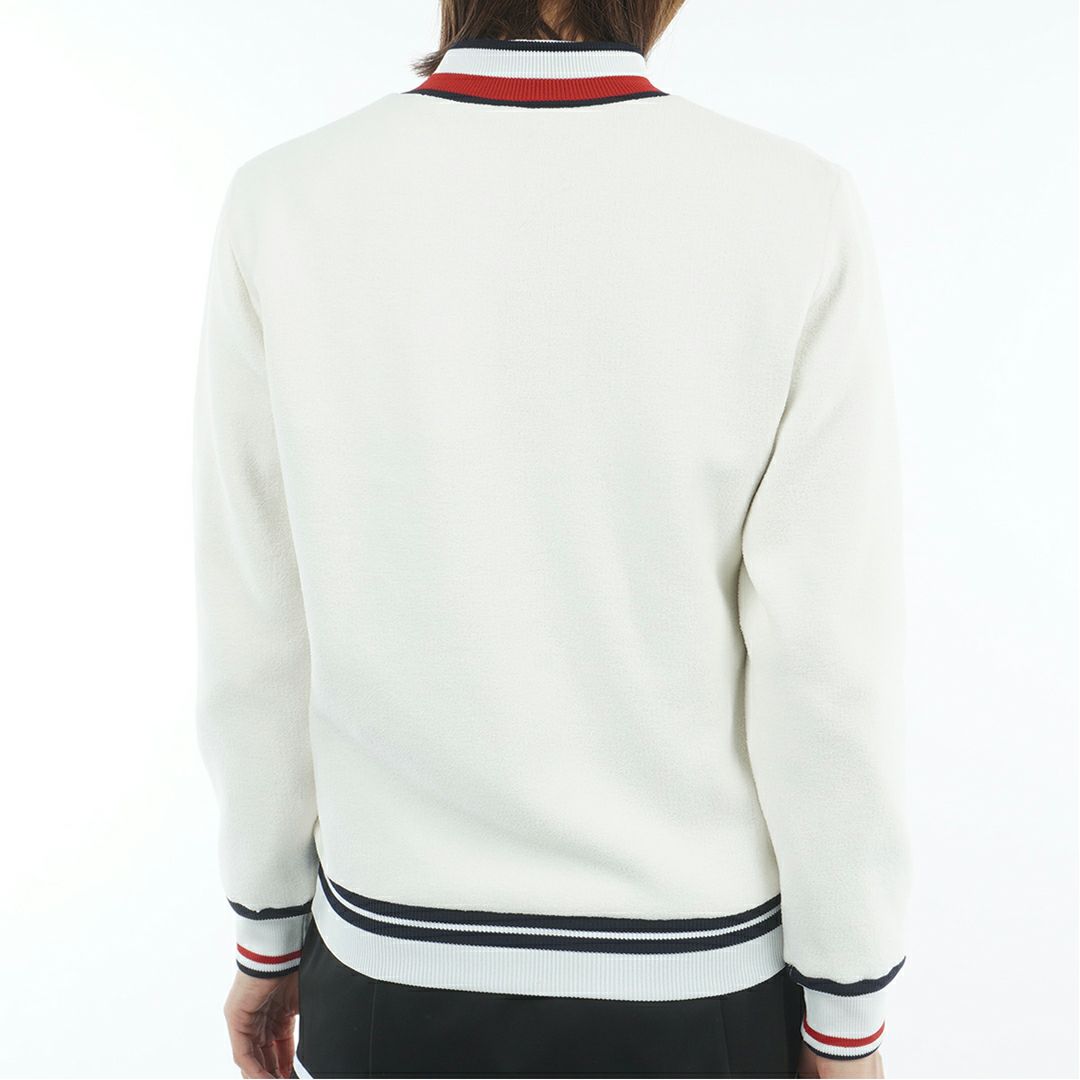 トミー ヒルフィガー ゴルフ Tommy Hilfiger Golf レディース レディース リバーシブル ニットジャケット THLA576 詳細4