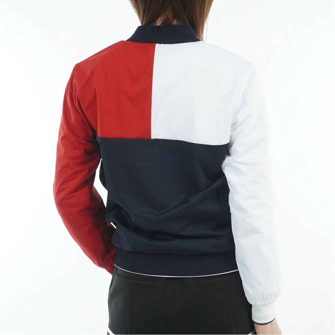 トミー ヒルフィガー ゴルフ Tommy Hilfiger Golf レディース レディース リバーシブル ニットジャケット THLA576 詳細7