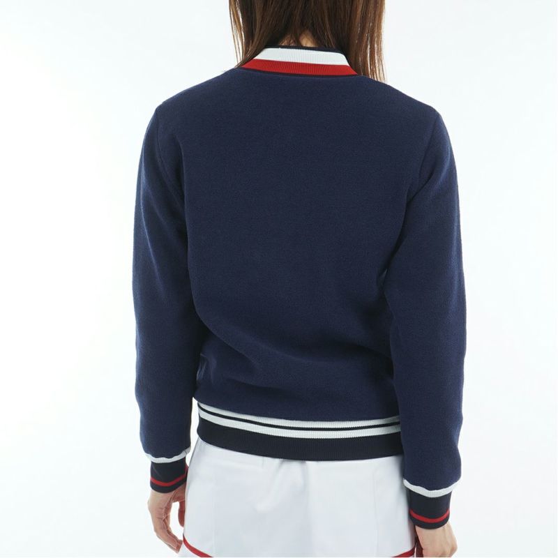 トミー ヒルフィガー ゴルフ Tommy Hilfiger Golf レディース レディース リバーシブル ニットジャケット THLA576 詳細11