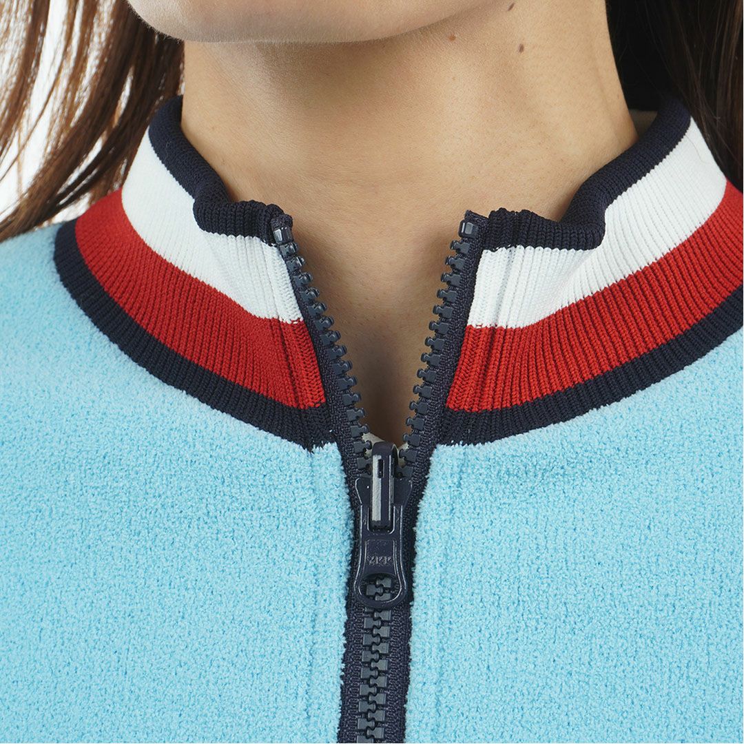 トミー ヒルフィガー ゴルフ Tommy Hilfiger Golf レディース レディース リバーシブル ニットジャケット THLA576 詳細22