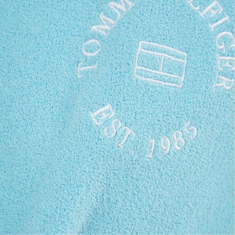 [トミーヒルフィガー]レディース リバーシブル ニットジャケット　サックス