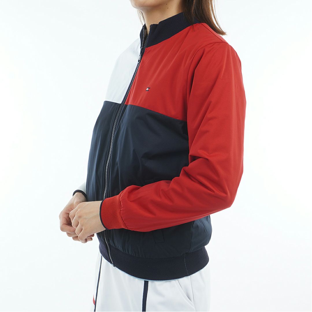トミー ヒルフィガー ゴルフ Tommy Hilfiger Golf レディース レディース リバーシブル ニットジャケット THLA576 詳細25