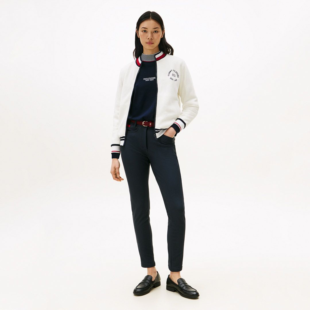 トミー ヒルフィガー ゴルフ Tommy Hilfiger Golf レディース レディース リバーシブル ニットジャケット THLA576 詳細34