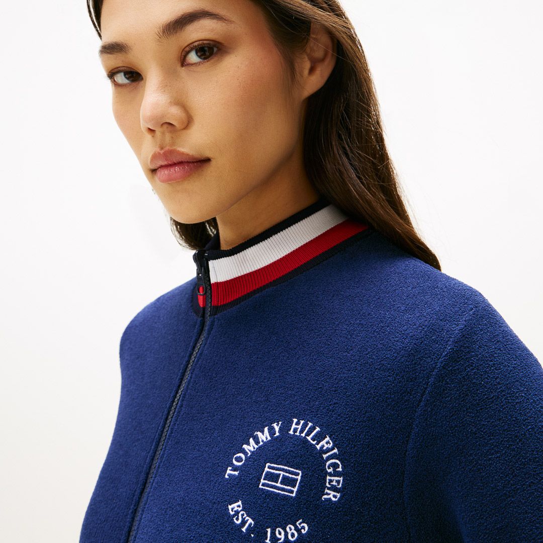 トミー ヒルフィガー ゴルフ Tommy Hilfiger Golf レディース レディース リバーシブル ニットジャケット THLA576 詳細37