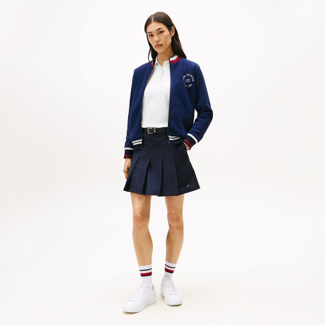トミー ヒルフィガー ゴルフ Tommy Hilfiger Golf レディース レディース リバーシブル ニットジャケット THLA576 詳細38