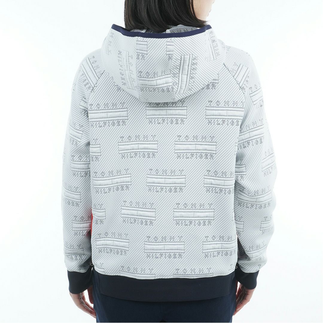 トミー ヒルフィガー ゴルフ Tommy Hilfiger Golf レディース レディース キルトジャガード プルオーバー THLA577 詳細3
