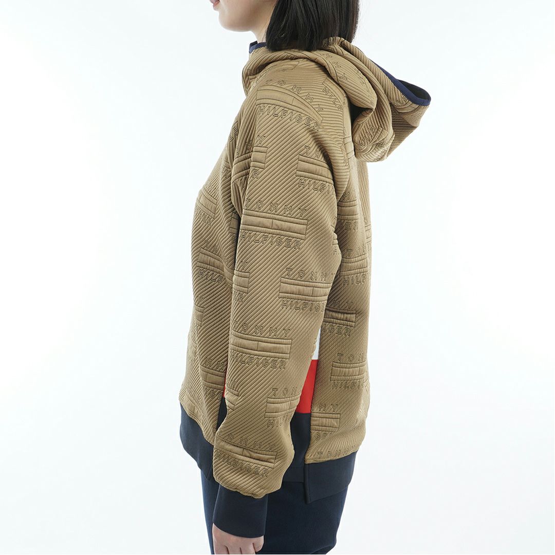 トミー ヒルフィガー ゴルフ Tommy Hilfiger Golf レディース レディース キルトジャガード プルオーバー THLA577 詳細6