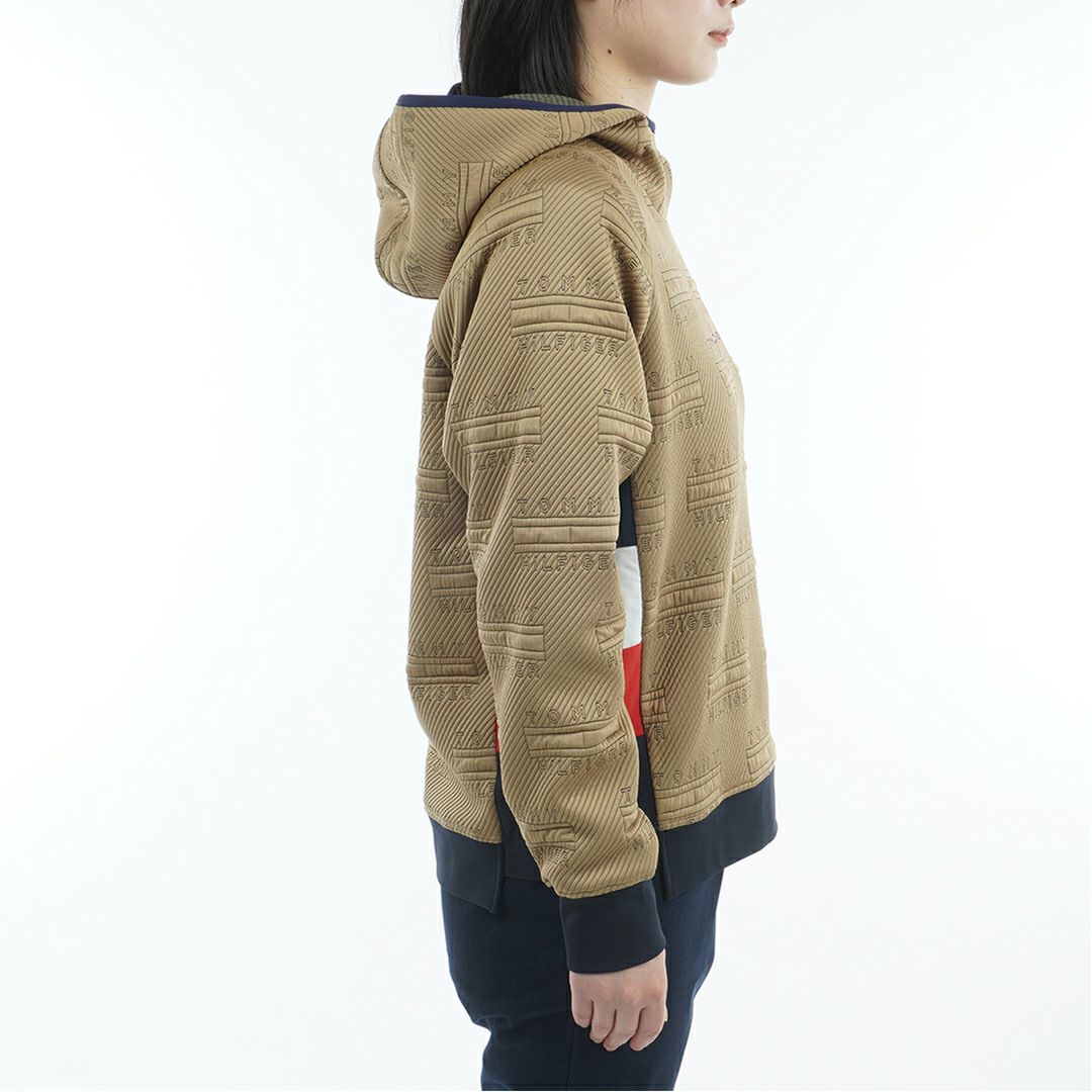 トミー ヒルフィガー ゴルフ Tommy Hilfiger Golf レディース レディース キルトジャガード プルオーバー THLA577 詳細8