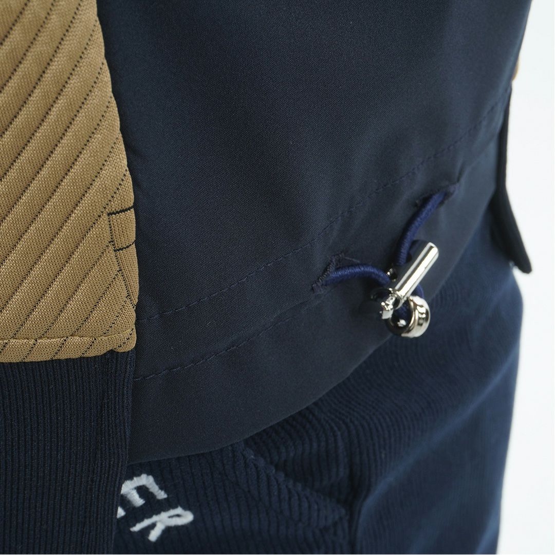 トミー ヒルフィガー ゴルフ Tommy Hilfiger Golf レディース レディース キルトジャガード プルオーバー THLA577 詳細9